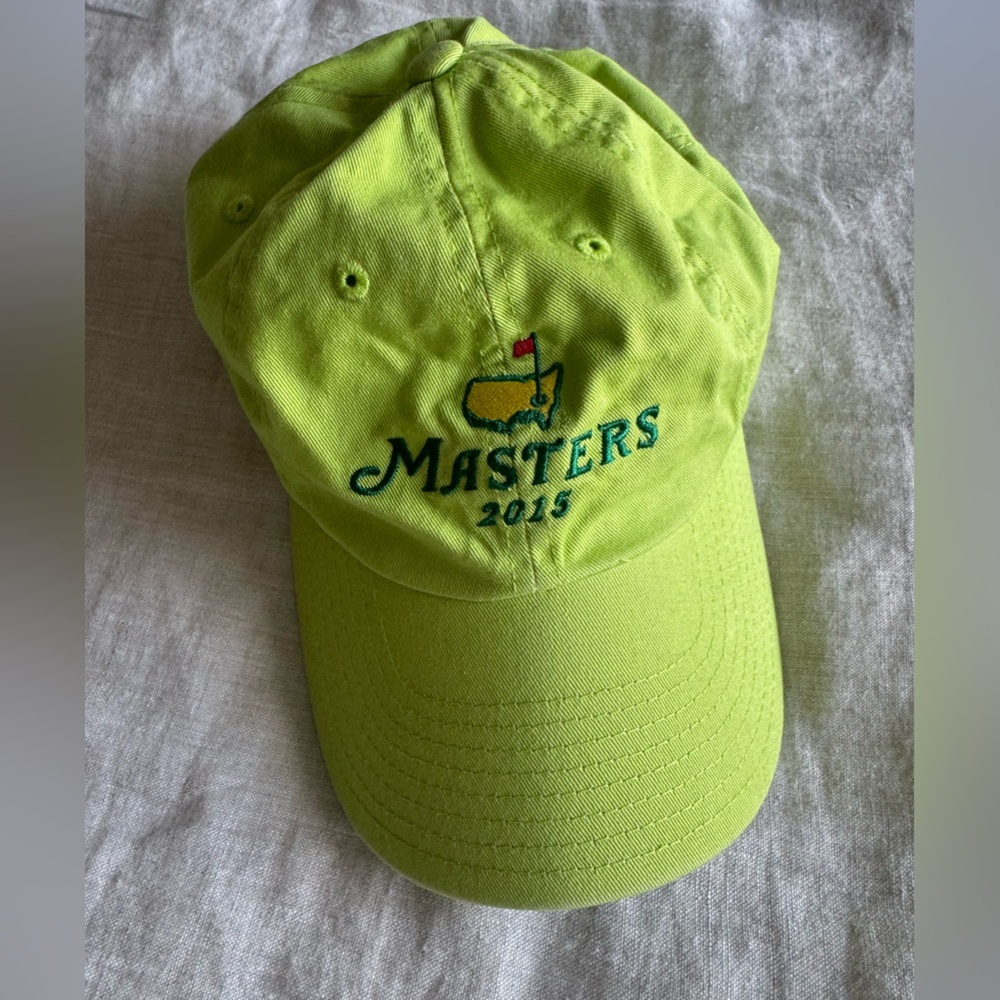 2015 Lime Green Masters Cap